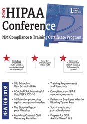 Joseph Borich III - Two-Day HIPAA Conference: Compliance and Training Certificate Program digital download