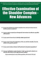 Joe Mullins - Effective Examination of the Shoulder Complex: New Advances digital download