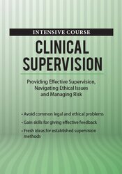 George Haarman - 2 Day Intensive Course: Clinical Supervision: Providing Effective Supervision