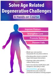 Jamie Miner - Solve Age Related Degenerative Challenges: A Hands-on Course digital download