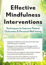 Clyde Boiston - Effective Mindfulness Interventions: Techniques to Improve Patient Outcomes & Personal Well-Being digital download