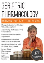 Steven Atkinson - Geriatric Pharmacology: Maximizing Safety & Effectiveness digital download