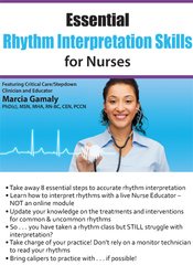 Marcia Gamaly - Essential Rhythm Interpretation Skills for Nurses digital download