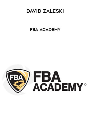 David Zaleski - FBA Academy digital download