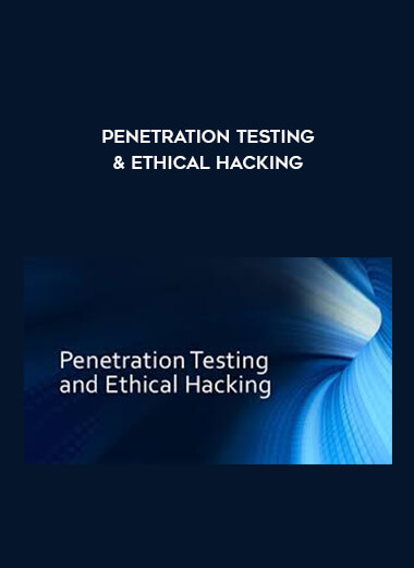 Penetration Testing & Ethical Hacking digital download