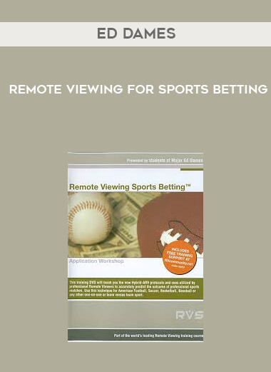 Ed Dames - Remote Viewing for Sports Betting digital download