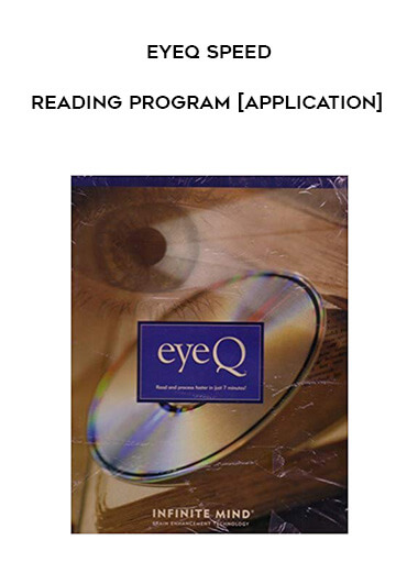 EyeQ Speed Reading Program [Application] digital download