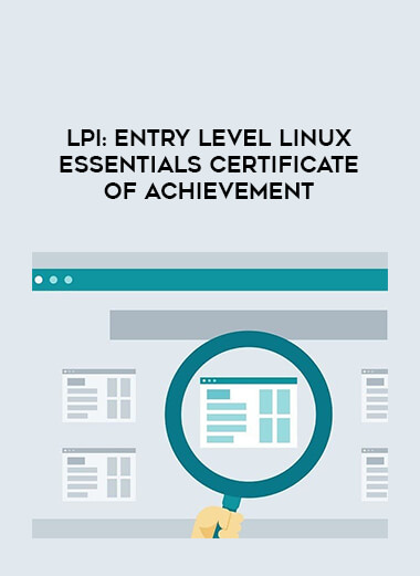 LPI :Entry Level Linux Essentials Certificate of Achievement digital download