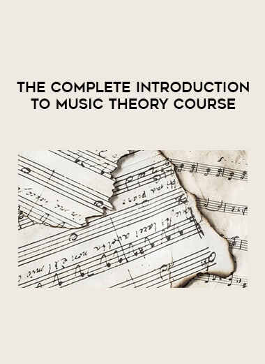 The Complete Introduction To Music Theory Course digital download