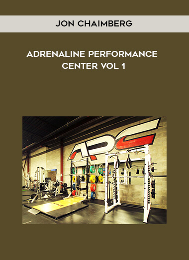 Jon Chaimberg - Adrenaline Performance Center Vol 1 digital download