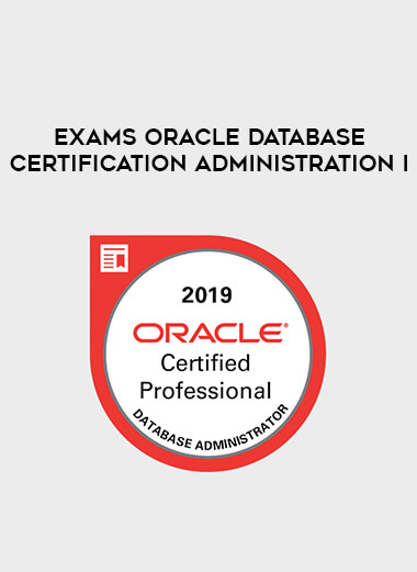 Exams Oracle Database Certification Administration I digital download