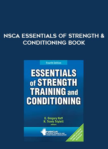 NSCA Essentials of Strength & Conditioning Book digital download