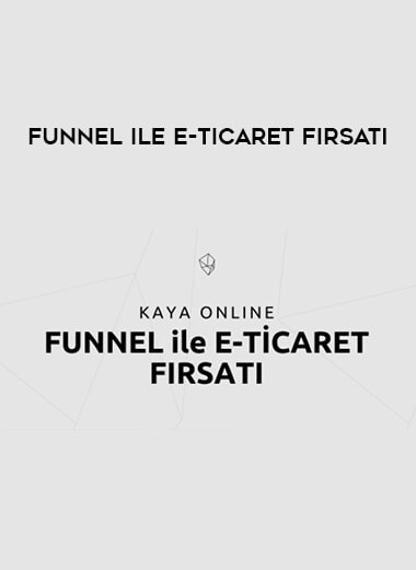 Funnel ile E-Ticaret Fırsatı digital download