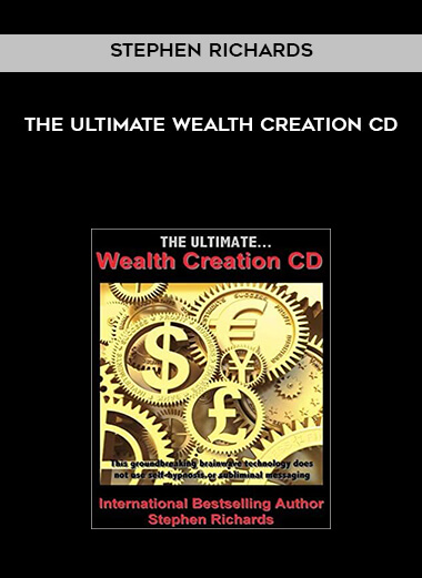 Stephen Richards - The Ultimate Wealth Creation CD digital download