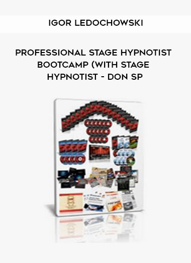 Igor Ledochowski - Professional Stage Hypnotist Bootcamp digital download