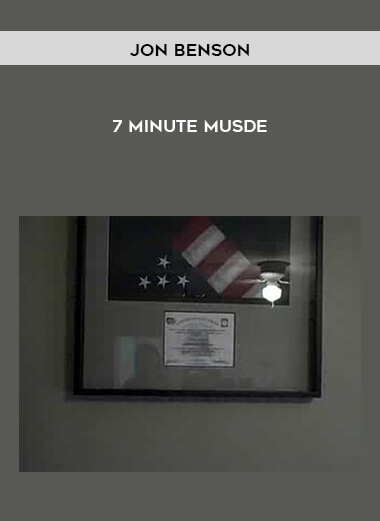 Jon Benson - 7 Minute Musde digital download