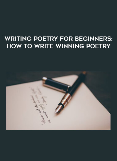 Writing Poetry for Beginners: How to Write Winning Poetry digital download