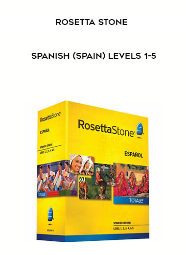 Rosetta Stone Spanish (Spain) Levels 1-5 digital download