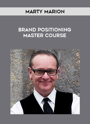 Marty Marion - Brand Positioning Master Course digital download