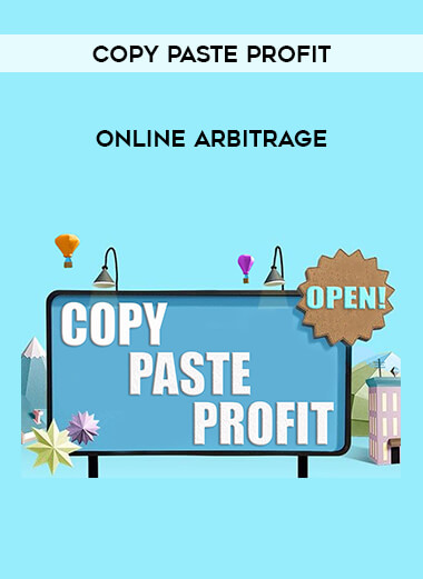 Copy Paste Profit - Online Arbitrage digital download