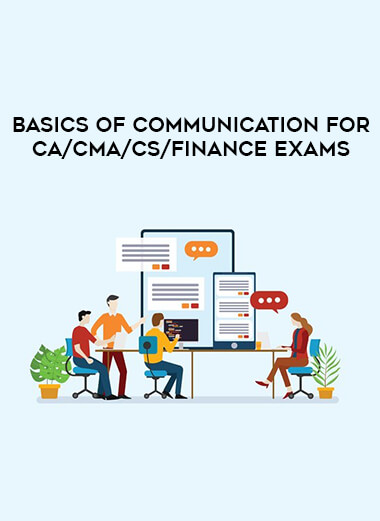 Basics of Communication for CA/CMA/CS/Finance Exams digital download