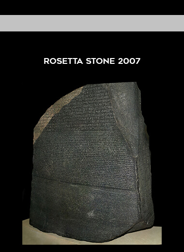 Rosetta Stone 2007 digital download