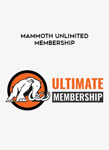Mammoth Unlimited Membership digital download