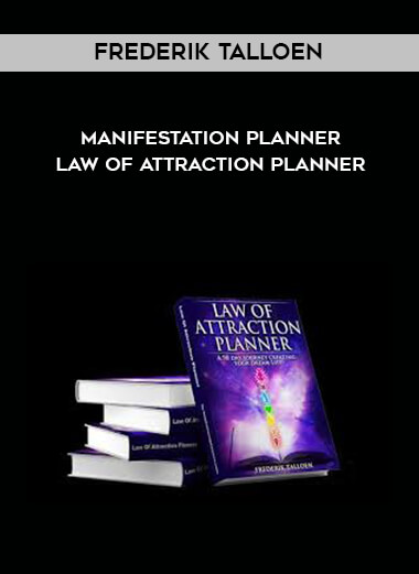 Frederik Talloen - Manifestation Planner - Law Of Attraction Planner digital download