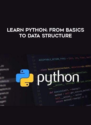 Learn Python: From Basics to Data Structure digital download