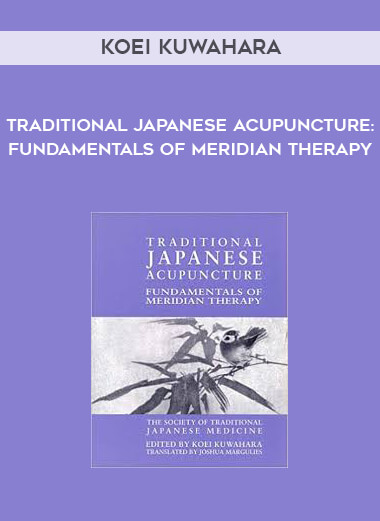 Koei Kuwahara - Traditional Japanese Acupuncture: Fundamentals of Meridian Therapy digital download
