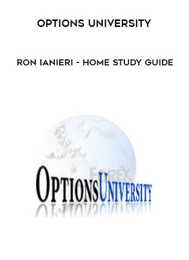 Options University - Ron Ianieri - Home Study Guide digital download