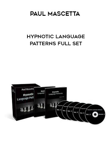 Paul Mascetta - Hypnotic Language Patterns Full Set digital download