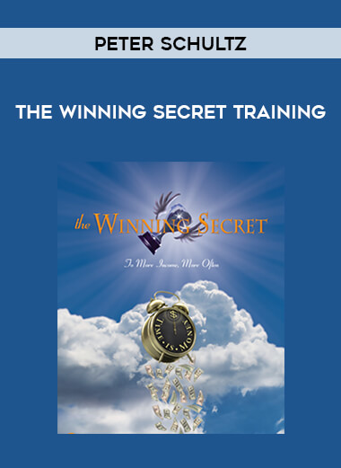 Peter Schultz - The Winning Secret Training digital download