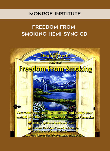 Monroe Institute - Freedom From Smoking Hemi-Sync CD digital download