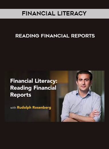 Financial Literacy - Reading Financial Reports digital download