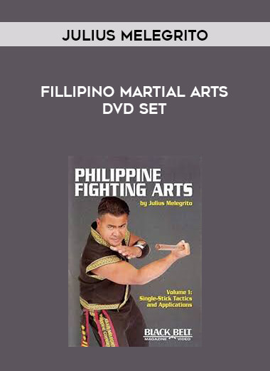 Julius Melegrito Fillipino Martial Arts DVD Set digital download