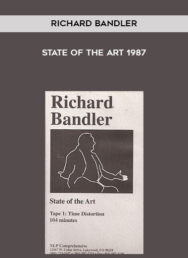 Richard Bandler - State of the Art 1987 digital download