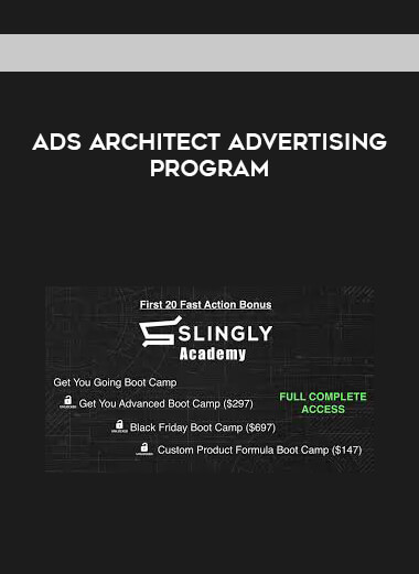 Ads Architect Advertising Program digital download