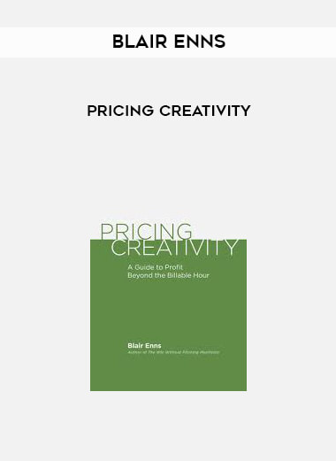 Blair Enns - Pricing Creativity digital download