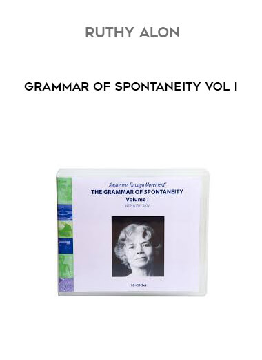 Ruthy Alon - Grammar of Spontaneity Vol I digital download