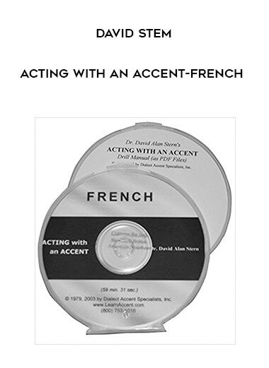 David Stem - Acting with an accent-French digital download