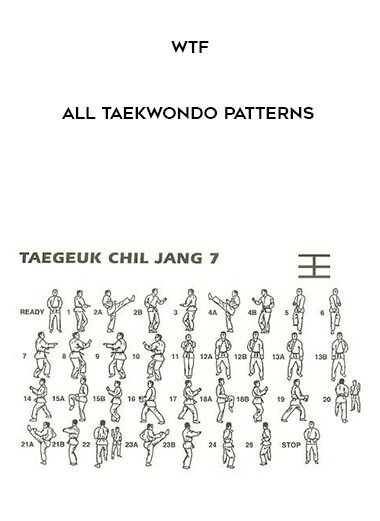 WTF - All Taekwondo Patterns digital download