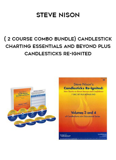 { 2 course Combo Bundle} Candlestick Charting Essentials and Beyond PLUS Candlesticks Re-Ignited by Steve Nison digital download