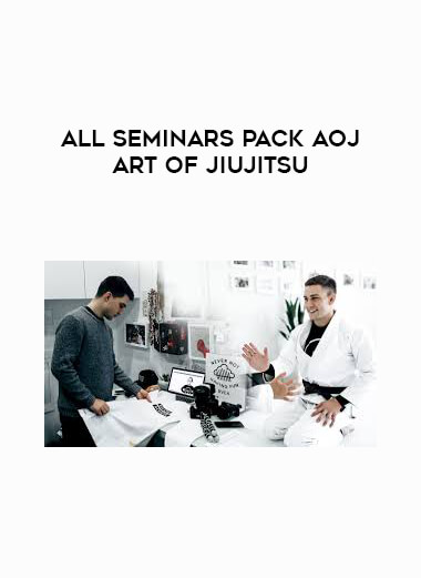 All seminars pack AOJ Art of Jiujitsu digital download