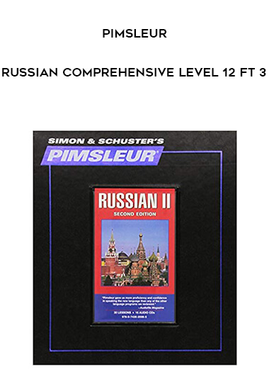 Pimsleur - Russian Comprehensive Level 12 ft 3 digital download