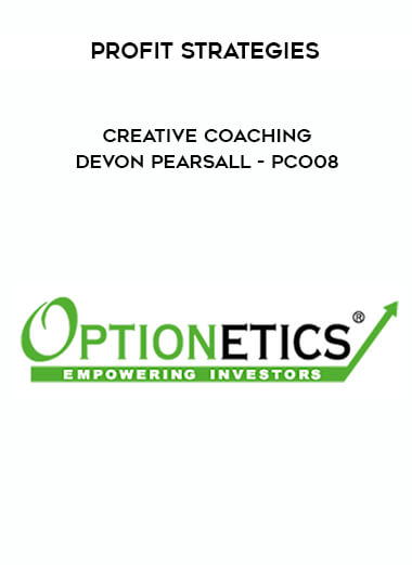 Profit Strategies - Creative Coaching - Devon Pearsall - PCO08 digital download