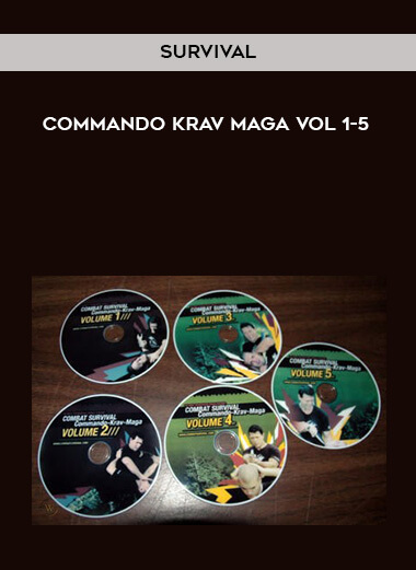 Survival Commando Krav Maga Vol 1-5 digital download