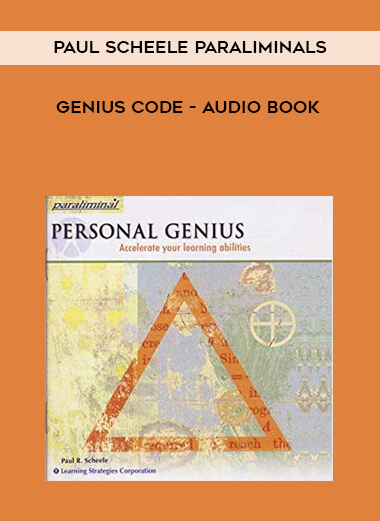 Paul Scheele Paraliminals - Genius Code - Audio Book digital download