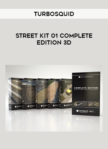 TurboSquid - Street Kit 01 Complete Edition 3D digital download