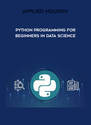 Python Programming for Beginners in Data Science digital download